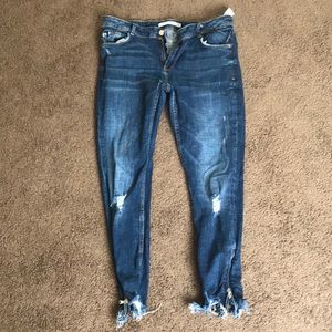 Distressed jean